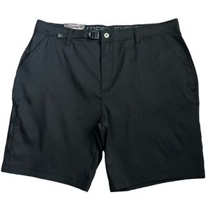 Gerry Men’s Black Nylon Stretch Flat Front Cargo Venture‎ Shorts Sz. 40 N…